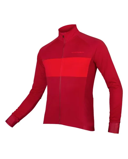 Maillot manches longues Homme FS260-PRO JETSTREAM II Rouge Rouille