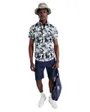 T-Shirt Homme Jorjoshua Aruba AOP