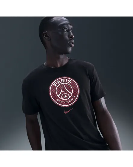 Maillot de football Homme PSG M NK CREST TEE Noir