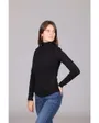 Pull manches longues en maille femme Femme SWEATERIE Noir