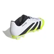 Crampons de football Unisexe PREDATOR CLUB FG/MG Blanc