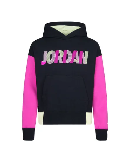 Sweat à capuche Enfant JDG GIRLS FUNDAMENTIAL PO HOOD Noir