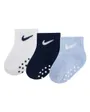 Lot chaussettes Bébé NHN CORE SWOOSH GRIPPER Bleu