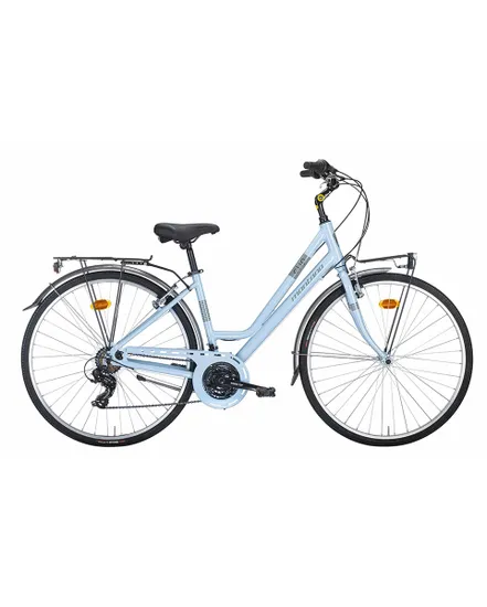 Vélo urbain/trekking Femme CLIP TY-300 7V REVO Bleu Céleste