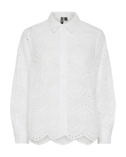 Chemise Femme PCVILDE LS Shirt Woven Noos