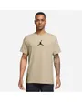 T-shirt manches courtes Homme M J JUMPMAN DF SS CREW Beige