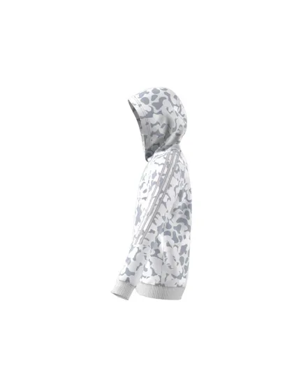 Sweatshirt à capuche Enfant B FI 3S GRA HD Blanc