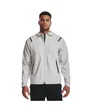 Sweat zippé à capuche Homme UA UNSTOPPABLE JACKET Gris