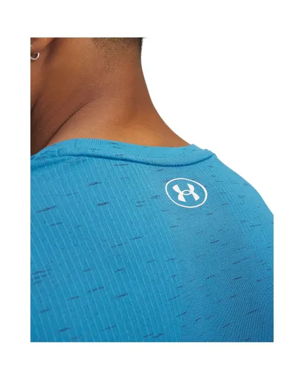 T-shirt Homme VANISH SEAMLESS SS Bleu