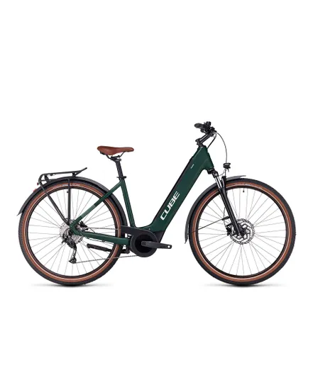 Vélo électrique trekking Unisexe TOURING HYBRID ONE 500 Vert