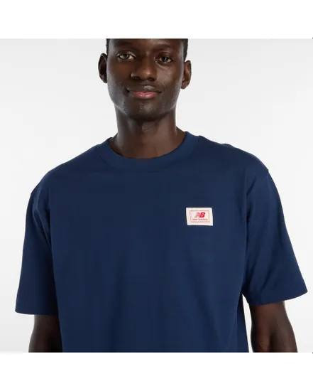 T-shirt Homme WOV LB SS Bleu