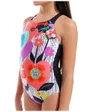 Maillot De Bain Une Pièce Femme Arena Roses V Back