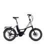 Vélo électrique urbain Unisexe COMPACT SPORT HYBRID 500 Argent