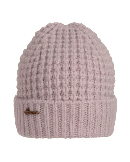 Bonnet Femme COTELE UNI A REVERS Rose