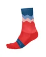 Chaussettes Homme LIGNE DE CRETE Rouge