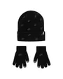 Coffret enfant Enfant plus âgé NAN FUTURA TOSS PEAK BEANIE SE Noir