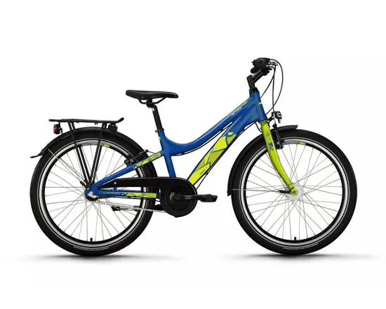 Vélo Enfant EQOLA 3 DIAMANT Bleu/Jaune