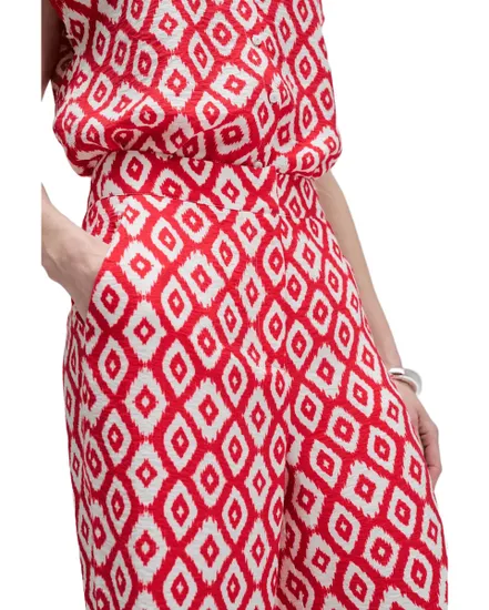 Pantalon Femme Print High Rise Pants