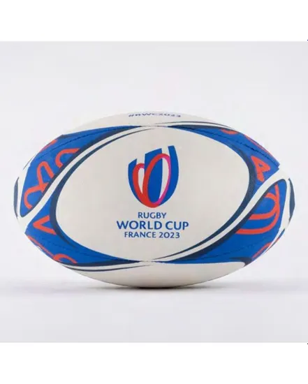 Ballon de rugby ENFANT MINI REPLICA RWC2023 Blanc