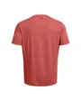 T-Shirt MC Homme UA COLORBLOCK WORDMARK SS Rouge