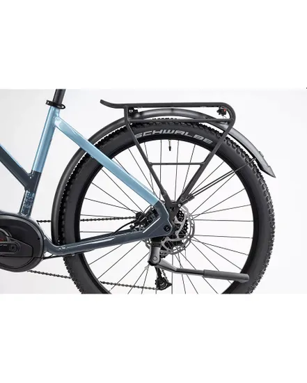 VTT électrique semi rigide Unisexe E-TERU ESSENTIAL EQ MID Gris/Bleu