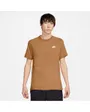 T-shirt Homme M NSW CLUB TEE Marron