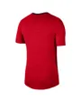 T-Shirt de running Homme M NK DF MILER TOP SS Rouge