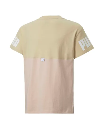 T-shirt manches courtes Enfant G P PWR CLB TEE G Beige