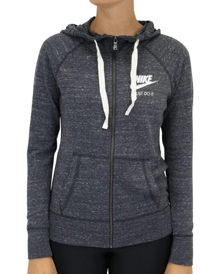 Sweat À Capuche Femme Gym Vintage