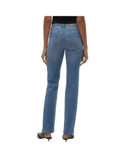 Jean Femme VMFLASH MR Straight Jeans