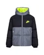 Doudoune à capuche Enfant NIKE COL BLOCK PUFFER Noir