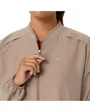 Veste à capuche Femme NAGINO RUN ADJUSTABLE JACKET Beige