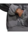 Sweat à capuche Homme M SEA AOP HD Noir
