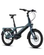 Vélo électrique urbain compact Unisexe RADIUS Bleu Gris