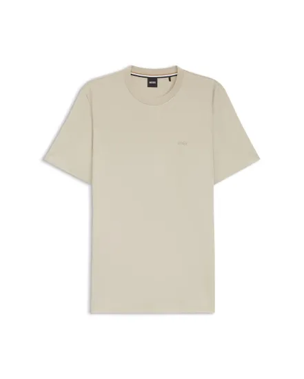 T-shirt col rond Homme THOMPSON Beige Clair