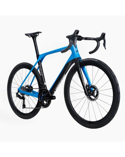 Vélo de route Unisexe AIRCODE DRS X ALPINE Noir/Bleu