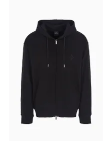 Sweat à capuche 124 Homme Noir