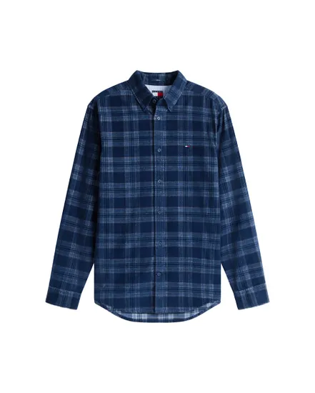 Chemise Homme Carreaux Côtelé