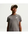 T-shirt Garçon K NSW TEE EMB FUTURA LBR Gris