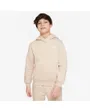 Sweat à capuche manches longues Enfant K NSW CLUB FLC HDY LBR Beige