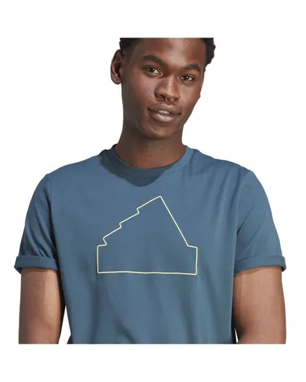 T-shirt manches courtes Homme M FI C HEM T Bleu