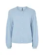 Cardigan Femme PCNAOMI Bleu Cachemire