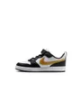 Chaussures Enfant COURT BOROUGH LOW RECRAFT (PS) Noir