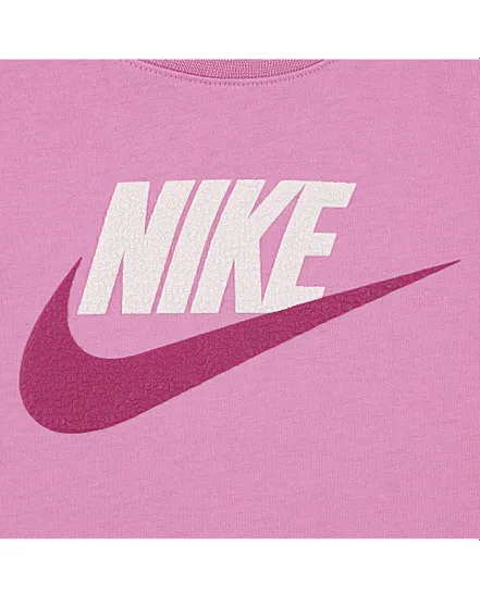T-shirt Jeune enfant NKN CLUB FAMILY S/S KNIT TOP Rose