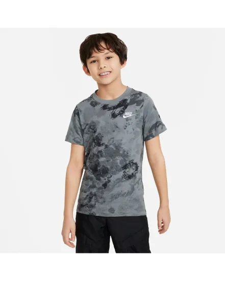 T-shirt Enfant plus agé K NSW TEE CLUB SSNL AOP Gris