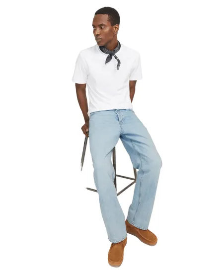 Jean Homme Baggy Taille Haute