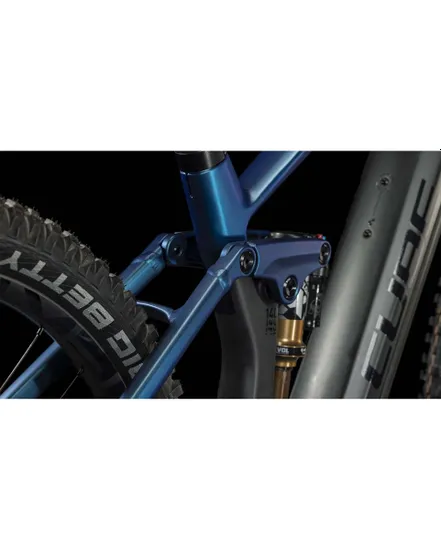 VTT électrique tout suspendu Unisexe STEREO HYBRID 140 HPC SLT 750 Bleu