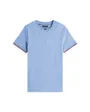T-shirt col rond Homme TOMMY LOGO TIPPED TEE Bleu Vif