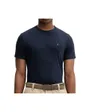 T-shirt col rond Homme SS SLIM STRETCH COTTON CREWNK TE Saphir Foncé