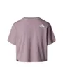 T-shirt Femme W CROPPED SIMPLE DOME TEE Violet